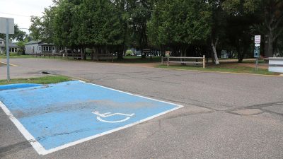 Bearskin Trail handicapped parking
