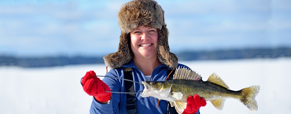 ice fishing