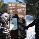 Explore snowmobile trails