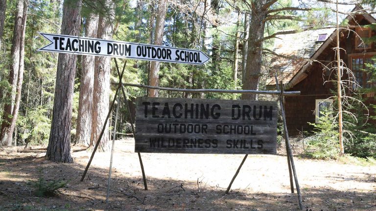 Teaching Drum Outdoor School | Teaching Drum Outdoor School sign