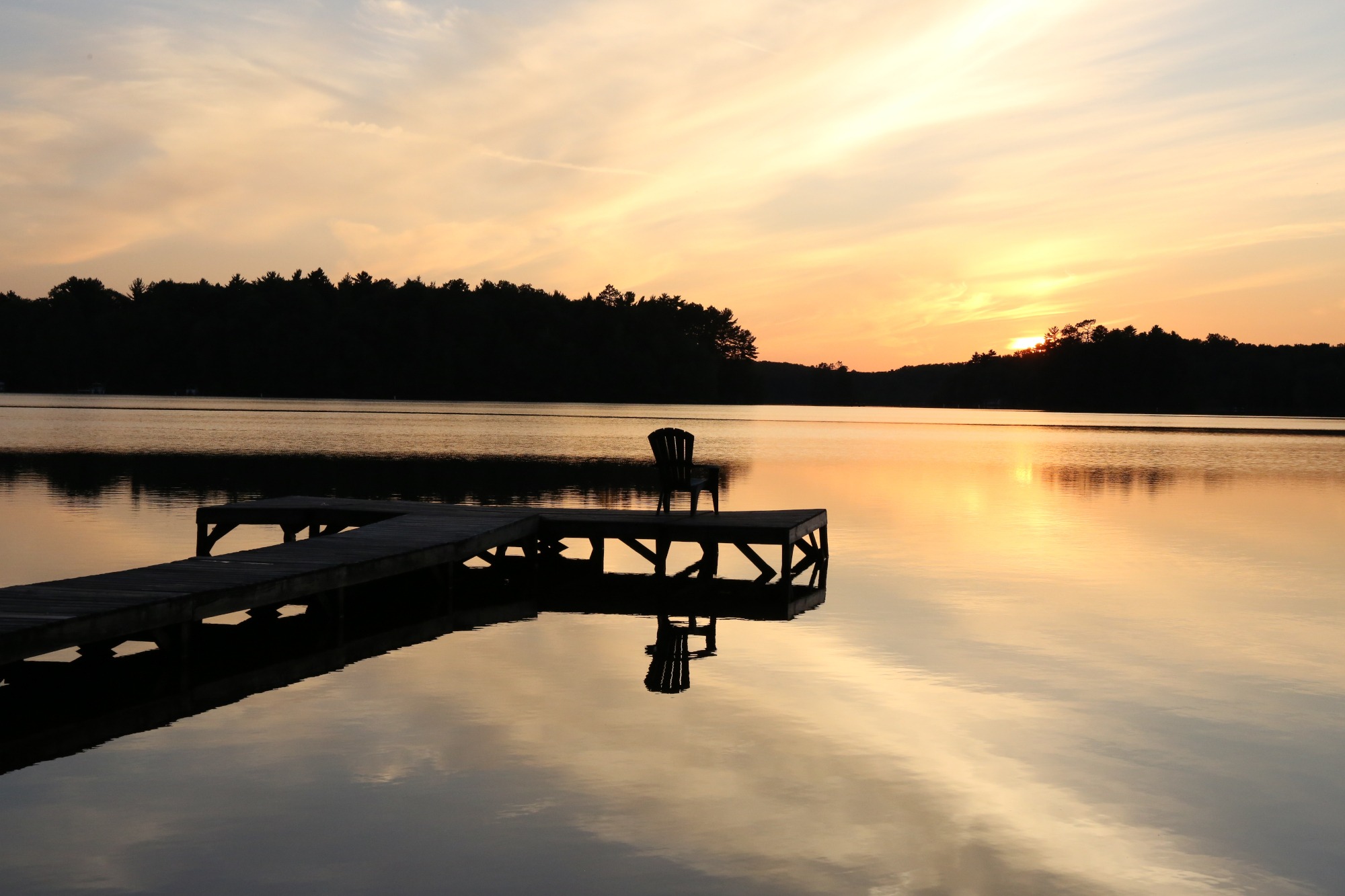 Photo gallery: Take a ‘staycation’ to the Northwoods | sunset lake thompson oneida county wisconsin