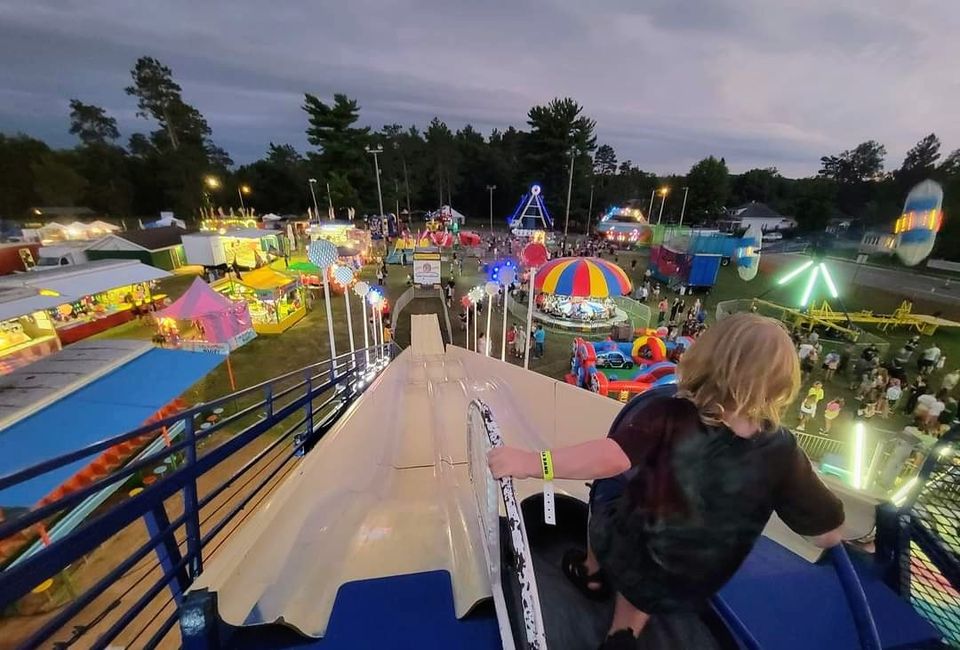 Oneida County Fair | The midway at Oneida County Fair