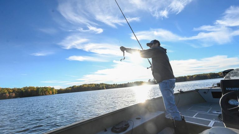 Related Article: What to know about fishing in Oneida County | Fishing on Little Bearskin Lake in fall Cassian Oneida County Wisconsin