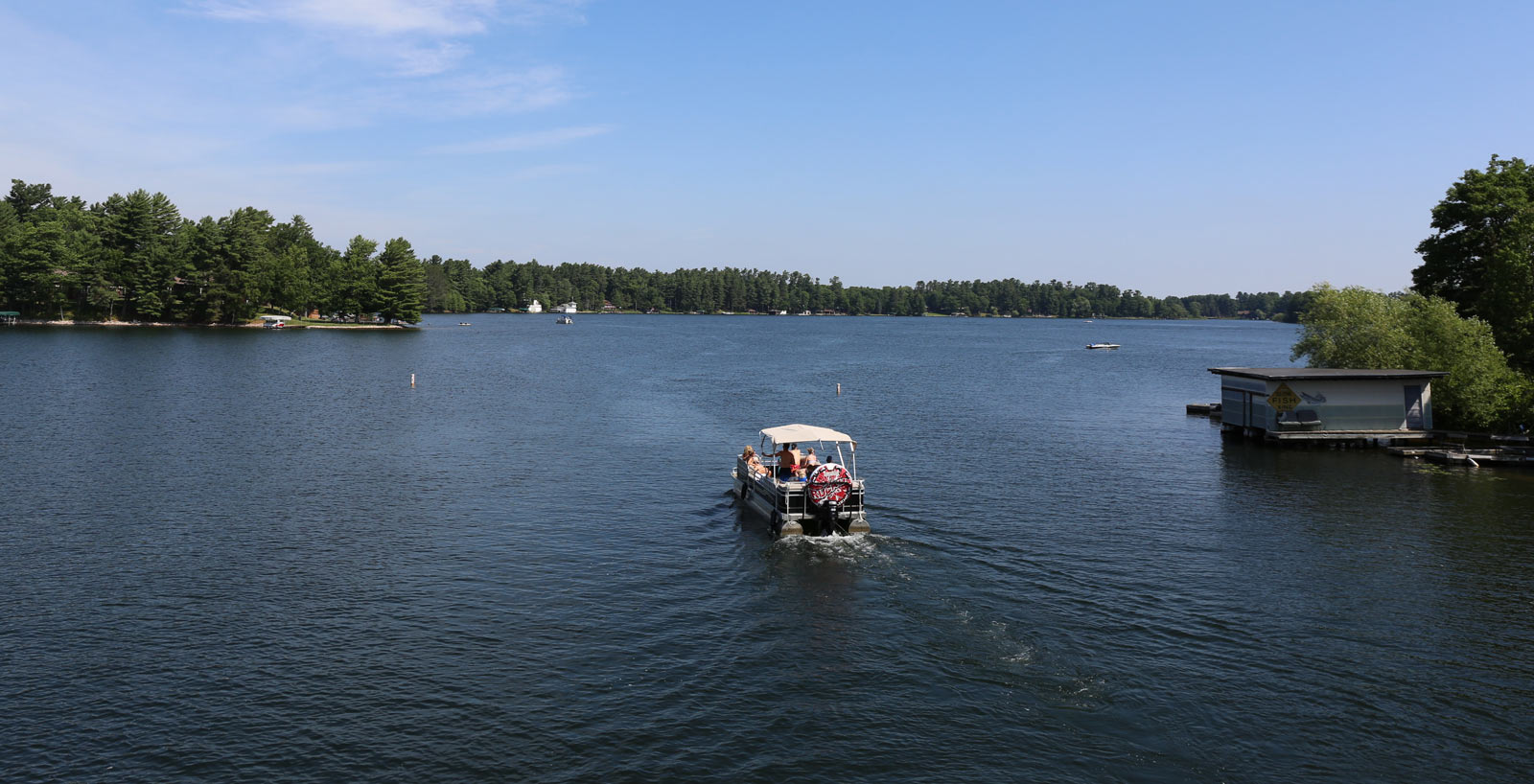 Explore Oneida County’s lake chains | Driving a boat in Minocqua
